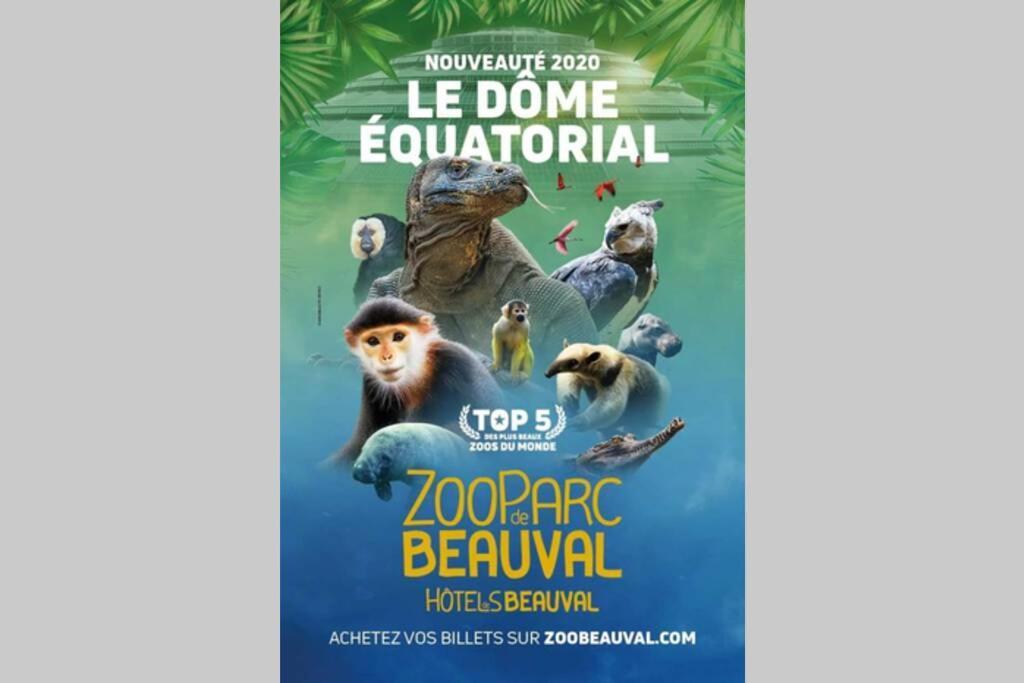 Les Bruyeres De Jeanne Et Rene Zoo De Beauval A 20Min,Chateaux Tout Inclus Fontguenand Exteriör bild